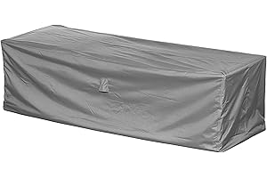 SCHUTZHÜLLENPROFI Mehr Garten Loungesofa Abdeckung, Premium Schutzhülle Abdeckplane für Lounge Gartensofa 3er Loungemöbel wasserdicht 220 x 90 x 80 cm Lichtgrau