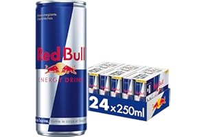 Red Bull, Boisson énergisante, 8x250ml (3 packs de 8x250ml- 24 canettes)
