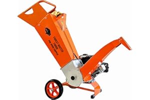 Forest Master FM9DDES Profi-Holzhäcksler – 9PS Benzinmotor, Elektrostart, Äste bis 75 mm, Direktantrieb, Wendemesser, verstellbare Trommel, wartungsarm, Britisches Patentdesign