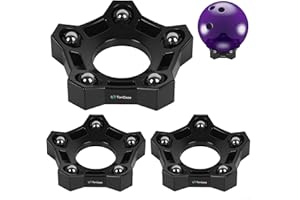 TonGass (3er Pack Bowling Rotating Ball Cup, Bowling Cup Display Stand with Bearing Spinner Holder, Spare Balls Holder Spinner for Bowlings Sports Ball Display Stand Suitable for All Balls Types