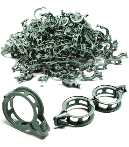 Clips De Jardin Pour Plantes Grimpantes - Lot De 30, Ressort Acier - Pour Tomates, Roses, Concombres - Fixation Simple Et Stable