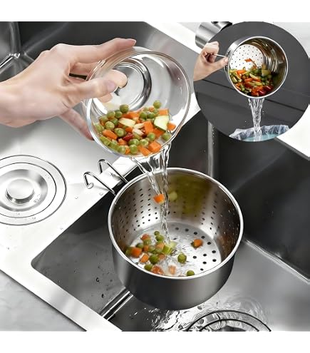 Siebkorb Aus Edelstahl In Schwanenform Für Die Spüle, Abnehmbare Sieb Für Spülbecken, Hängendes Spülbecken Sieb Für Küche, Edelstahl Schwanen Siebkorb