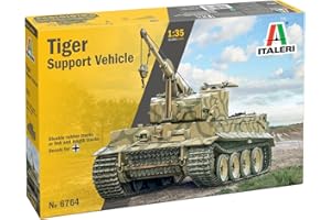 Italeri 6764 Tiger Support Vehicle, scala 1:35, Plastic Model Kit/Modello in plastica da montare