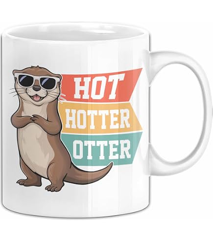 Mr. & Mrs. Panda Kindertasse Mit Otter & Seerose – BPA-frei, Bruchsicher, Perfekt Für Kindergarten & Camping