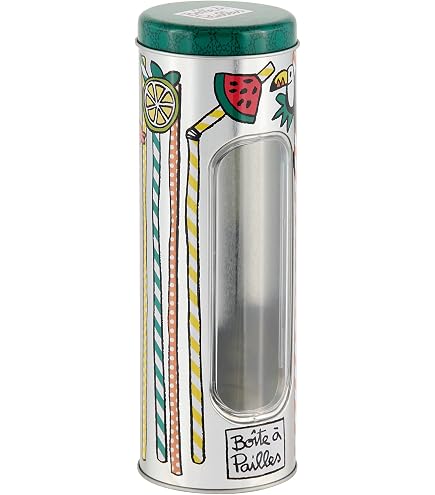 Distributeur Pailles Et Couverts En Acier Inoxydable 2 En 1 - Organisateur Comptoir Bar Restaurant