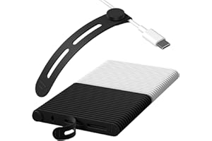 Nearockle 40 silikonowych opasek kablowych do ponownego zamknięcia, wielokrotnego użytku, małe organizery do kabli do ładowania kabli, przewodów komputerowych, akcesoria podróżne (białe i czarne)