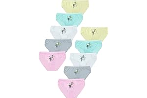 LOREZA ® 10 Culottes pour Filles Enfants en Coton - Taille 92-170/2-15 Età