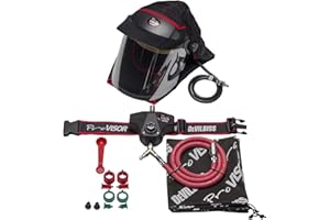 Devilbiss Complete Air Fed Mask Visor with Wastebelt (PROV-650)