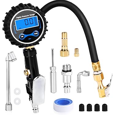 Manometer Auto Bandenspanningsmeter Manometer Mini Dial Auto Vrachtwagen Racing Luchtdruk Meter Tester Auto Diagnostische Reparatie Tool (Kleur: B) (A
