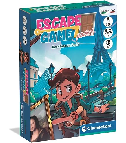 Clementoni Escape Room – La Piramide Del Faraone – Gioco Da Tavolo Familiare Dagli 8 Anni – 55461