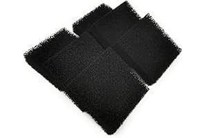 KNIWELSHOP 6x Activated Carbon Sponge Filter Compatible with Juwel Compact M Bioflow 3.0