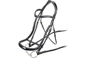 Shires Velociti Ergonomic Cavesson Bridle - Black