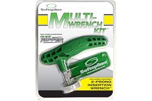 SOFTSPIKES Cleat Ripper Spike Wrench and 2 Pin Wrench Combo