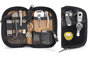 VIPERADE VE10 EDC Multitool Pouch Organizer Multifunzione Nylon durevole Tasca per attrezzi Tasca per attrezzi Fodero per coltello Fodero per torcia Portapenne Attività all'aperto
