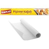 Koroplast Pişirme Kağıdı 8 mt, Helal Sertifikalı ve BPA İ&ccedil;ermez 37cm x 8mt, Fırında Tavuk, Et, Tatlı, B&ouml;rek Pişirmek i&ccedil;in Uyg