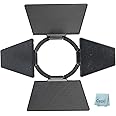 Godox AK-R14 Four-Wing Reflector, Compatible with Godox V1 Flash Series, V1-S, V1-C, V-1N, use with Godox H200R Round Flash Head, AD200 Pro, AD200