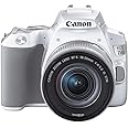 Canon EOS 250D Bianco + EF-S 18-55mm f/4-5.6 IS STM Kit fotocamere SLR 24,1 MP CMOS 6000 x 4000 Pixel Argento