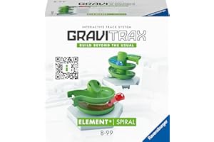 Ravensburger GraviTrax Element Spirale 22424 - GraviTrax Erweiterung für Deine Kugelbahn - Murmelbahn und Konstruktionsspielzeug ab 8 Jahren, kombinierbar mit Allen Produkten