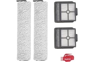 DingGreat 2 Spazzola a rullo e 2 filtro per Dreame H11 Aspirapolvere Senza Fili Potente/Dreame H11 Max Aspirapolvere
