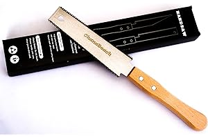 OhanaBeach® Japansäge Handsäge, Zweischneidig Zugsäge.handsäge holz.dübelsäge.japanische säge.feinsäge holz.gehrungssäge hand.japansäge klein.handsägen.japan säge.zugsäge. tajima säge.holzsäge hand.