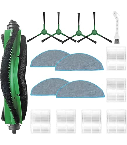 Kit Filtri Aspirapolvere 5 Pezzi Ricambi Lavabili Per Roomba Combo Essential E Modelli Y0140, Y0110, Y0112, Q0120 – Cattura Polvere E Acari, Mantieni La Casa Pulita