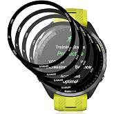 Gelaasso 4 Pieces Screen Protector for Garmin Forerunner 265 | Flexible Composite Film, Anti-Scratch, HD Clear, Bubble-Free -
