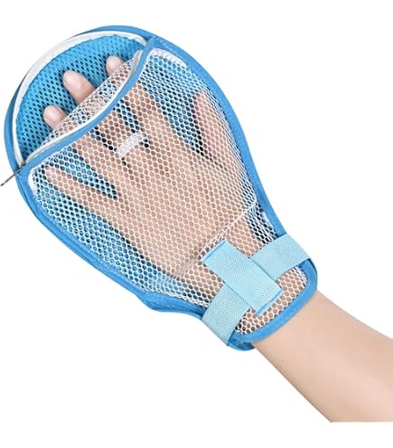 Safety Guanti In Filo Di Cotone, Taglia 8.5, Bordo Giallo, 1 Paio, Sterili, Lavori Leggeri