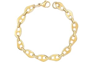 YeGieonr Cavigliere Donna, Placcato Oro 18K Acciaio Inossidabile Cavigliere, Personalizzati Gioielli Regalo per Donna e