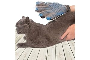 Ssriver Pet Grooming guanto spazzola depilazione delicata Deshedding efficace Pet guanto guanti di massaggio mano destra