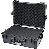 HMF Outdoor Photo Case, Carrying Case with Die Cut Foam | 57 x 41.5 x 21.5 cm