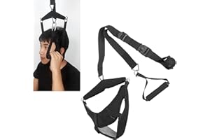 ZWINNER Appareil de Traction Cervicale, Hamac Professionnel pour Civière Cervicale, Soulagement de la Migraine, Mal de Dos ou Arthrite, Décompresseur du Cou, Soulagement de la Douleur, Thérapie Physique