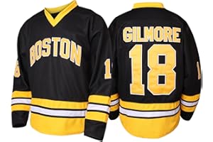 MESOSPERO Happy Gilmore 18 Boston Adam Sandler 1996 Movie Hockey su ghiaccio Jersey uomo S-XXXL cucito