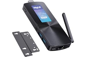 ‎MELE MeLE PCG02 Mini PC Stick N100 bez wentylatora 8 GB RAM 256 GB z Windows 11 Pro, mikrokomputer stacjonarny z USB-C w pełni funkcjonalny do wyświetlacza cyfrowego, biurowego, przemysłowego, IoT