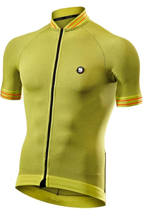 Maglia Termica Unisex SIX2 Carbon Underwear - Manica Lunga Arancione Fluorescente - Made In Italy - Foto 7