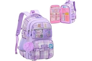 WYCY Sac à Dos pour Filles Mode Réfrigérateur Porte Cartable Grande Capacité Kawaii Sac à Dos Scolaire avec et Sac à Dos Fille étanche