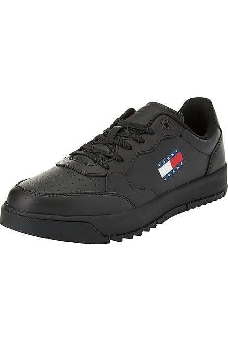 Tommy Hilfiger Herren Essential Leather FM0FM04921 Cupsole Sneaker 