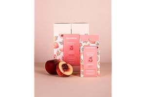 BLANCREME Blancrème - Coffret Cadeau Soins du Corps 99% naturel Pêche Abricot : Gel douche, Gommage & Crème corps fondante