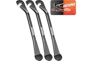 ‎HENMI HENMI Reifenheber Fahrrad Metall Fahrrad Reifenheber Stark Robust Fahrradreifen Montagewerkzeug Wechselnwerkzeug