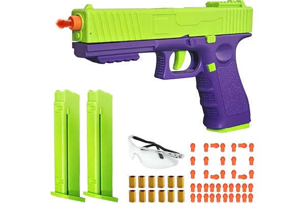 Barns Gun, Mjuk Bullet Blaster Toy, Toy Gun Toy Gun Tillverkad av plast, Leksaksvapen för barn, Pedagogisk Gadget Shooting Game
