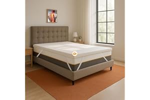 Comfy Line - Topper rigido Singolo80x190 per Materasso in Poliuretano Espanso 5,5 cm - Interno da Ricambio Correttore con Gomma Certificata - Made in Italy