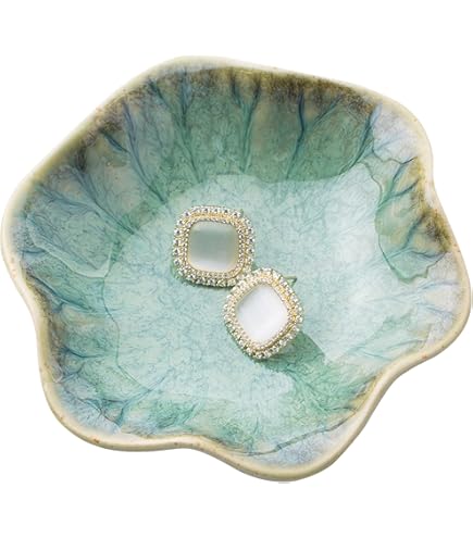 Plat à Bijoux En Céramique Pour Bagues Et Boucles D'oreilles
