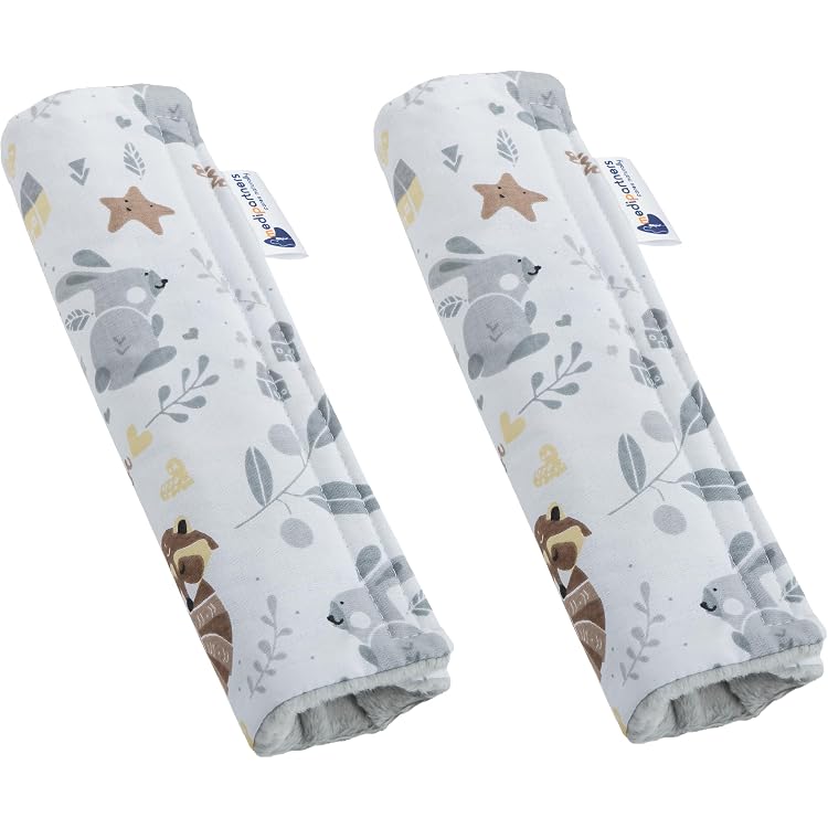 Cuscinetti Cinture Sicurezza Neoprene Farfalla Blu Copricinture Sicurezza Auto - 2 Pezzi Blu Farfalla, Neoprene Morbido Per Bambini Spalline Cinture - 7