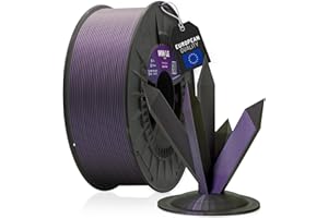 WINKLE Filamento PLA HD Interferenza 1.75mm Viola Ágata, Bobina da 300g, Filamento per Stampante 3D FDM, Precisione Dimensionale +/- 0.05mm, Materiale Biodegradabile Facile da Stampare