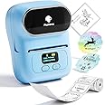 Phomemo Label Maker Machine - Phomemo M110 Portable Bluetooth Thermal Label Printer. Sticker Maker, Barcode Printer for Clothing, Jewelry, Retail, Mailing,support Arabic and English,For iOS & Android