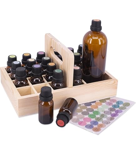 LORIOTH® Etherische Oliën opbergdoos - Oliebox 3 lagen - Olie