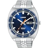 Lorus Otomatik Saat RL441BX9, Mavi, Mavi, bileklik