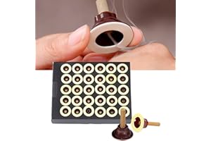 ZHONGYAN TAIHE 120 piezas de rollo de Moxa Pure Moxa Sticks con moxibustion autoadhesivos en rollo de cono Moxa Sticks Mini Moxibustion Moxa Stick para pérdida de peso