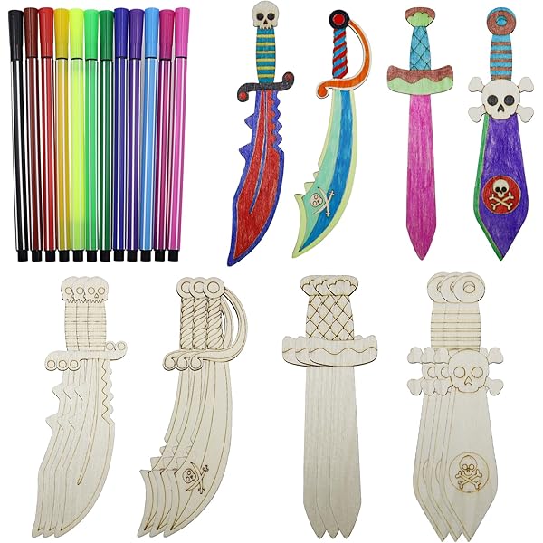DIY Zauberstab Bastelset - 8 Stück Magic Stäbe Zum Selbermachen