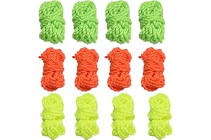 Alomejor 10-pack Yoyo-strängar med 24-strängar Nylon och Bomullsmaterial för Lyhörda och Okänsliga Yo-Yo-bollar 1, för Yoyo-s