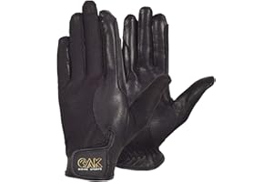 AK RIDING SPORTS AK Summer Gants d'équitation en Cuir Souple avec Maille Respirante, Solar Tech Horse Riding Gloves AKRS-5021